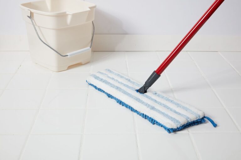Are Mopping And Bleaching Enough For Cleaning Floor Tiles?